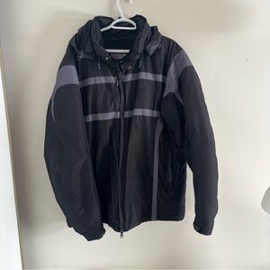 Harley-Davidson Black and Gray Winter Jacket